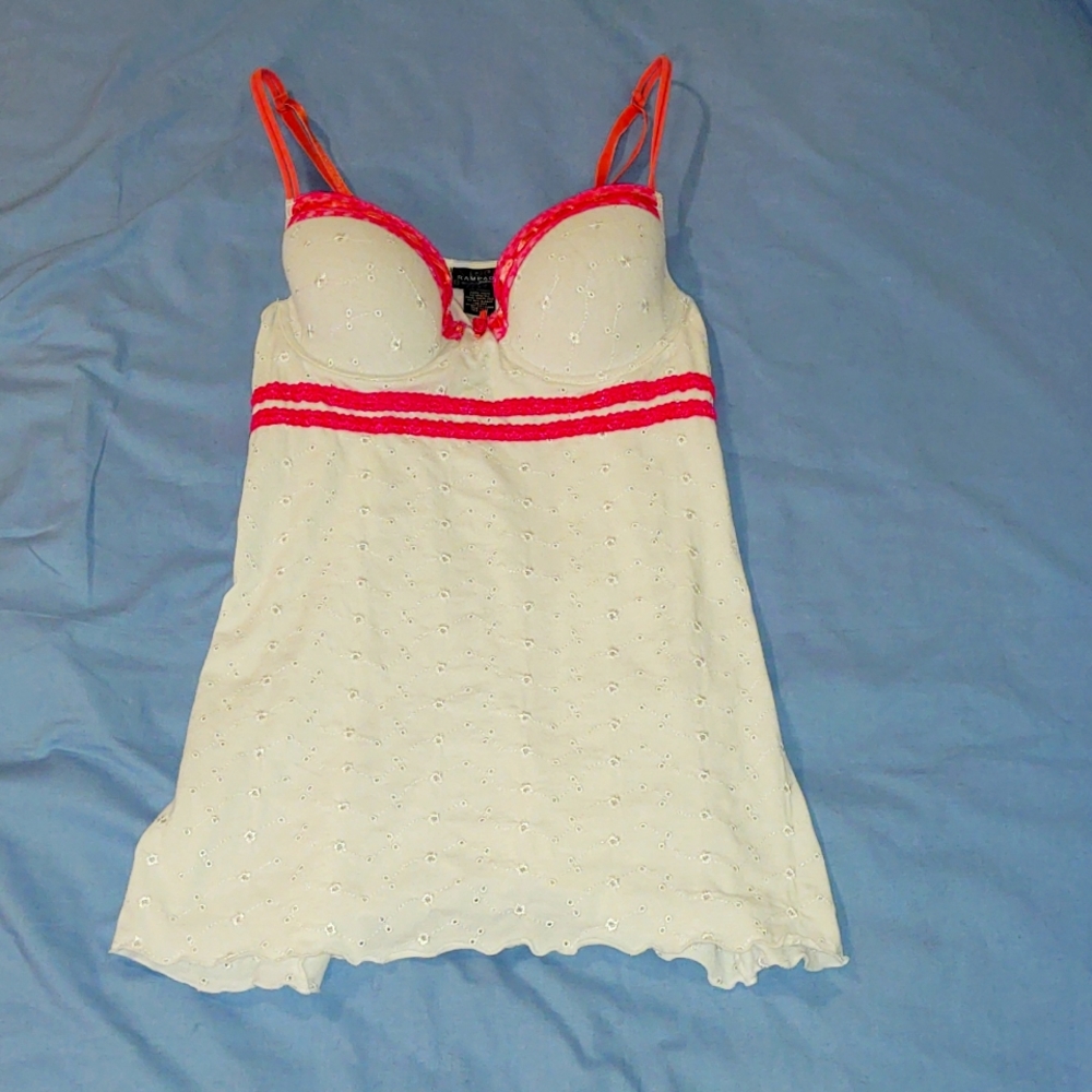 Rampage Cami Sleepwear Top 38B with 2 Undies NEW (M) to Match
